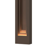 Procession Outdoor Wall Light Large in Coastal Bronze, Coastal Bronze by Hubbardton Forge