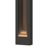 Procession Outdoor Wall Light Large in Coastal Natural Iron, Coastal Bronze by Hubbardton Forge