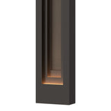 Procession Outdoor Wall Light Large in Coastal Oil Rubbed Bronze, Coastal Dark Smoke by Hubbardton Forge