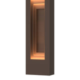 Procession Outdoor Wall Light Small in Coastal Bronze, Coastal Bronze by Hubbardton Forge