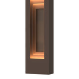 Procession Outdoor Wall Light Small in Coastal Bronze, Coastal Dark Smoke by Hubbardton Forge