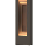 Procession Outdoor Wall Light Small in Coastal Dark Smoke, Coastal Bronze by Hubbardton Forge