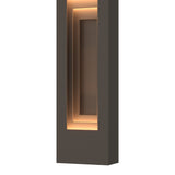 Procession Outdoor Wall Light Small in Coastal Dark Smoke, Coastal Dark Smoke by Hubbardton Forge