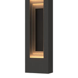 Procession Outdoor Wall Light Small in Coastal Natural Iron, Coastal Black by Hubbardton Forge