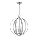 Provident Chandelier Satin Nickel by Maxim Lighting