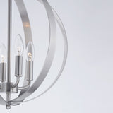 Provident Chandelier Satin Nickel by Maxim Lighting