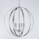 Provident Chandelier Satin Nickel by Maxim Lighting