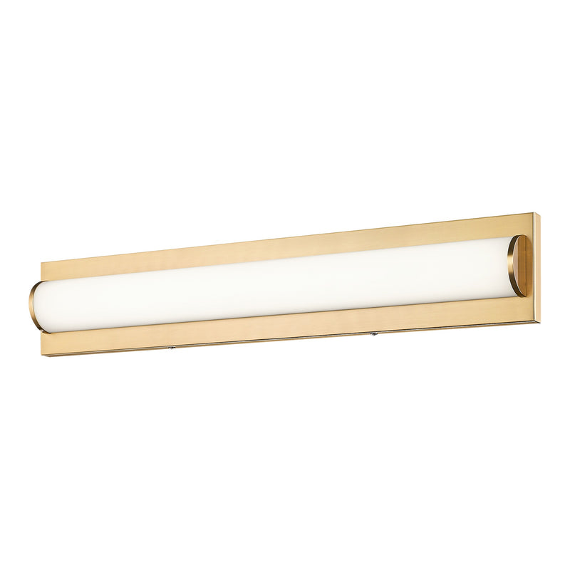 Psyra Bath and Vanity Light 24 Inch Aged Gold Brass