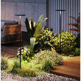 Puck Solar Path Light by Zafferano, lifestyle view 1
