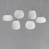 Puffs 6-Light LED Pendant by ET2 - White