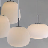 Puffs 6-Light LED Pendant by ET2 - White