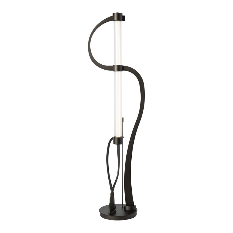 Pulse Floor Lamp, shown in Oil Rubbed Bronze, by Hubbardton Forge