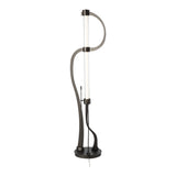 Pulse Floor Lamp, shown in Oil Rubbed Bronze, by Hubbardton Forge