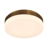 Purgos Flush Mount 18 Inch Antique Brass by Eurofase