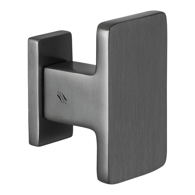 Push Door Knob in Matte Graphite by Colombo Design