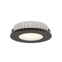 Push Puck Recessed Puck Light by Dals - Black