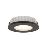 Push Puck Recessed Puck Light by Dals - Black