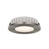 Push Puck Recessed Puck Light by Dals - Satin Nickel