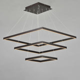 Quad 3-Tier LED Pendant by ET2 - Bronze