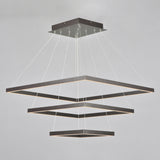 Quad 3-Tier LED Pendant by ET2 - Bronze