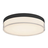 Quara Flush Mount — Black
