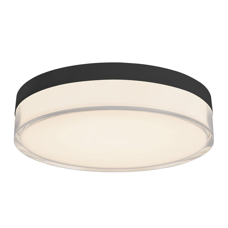 Quara Flush Mount — Black