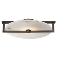 Quarry Wall Sconce Flush Mount Dark Bronze by Maxim Lighting