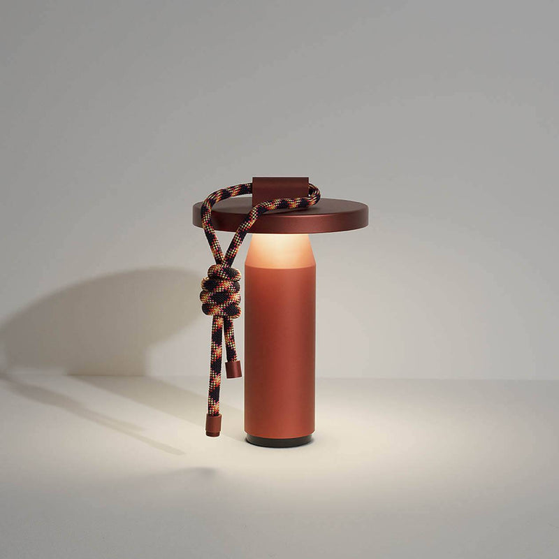 Quasar Table Lamp By Petite Friture, Finish: Sienna