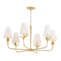 Quill Chandelier - 6-Light by Troy Lighting
