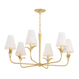 Quill Chandelier - 6-Light by Troy Lighting