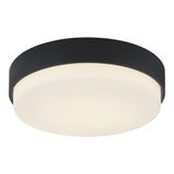 Quintz Ceiling Mount 15 Inch Matte Black