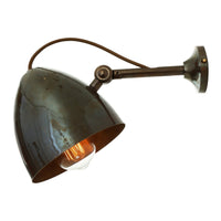 Quito Cone Wall Light - Antique Brass