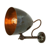 Quito Cone Wall Light - Antique Brass