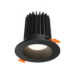 RGR4HP-CC-4” High Powered Regressed Downlight by Dals - Black, 120V