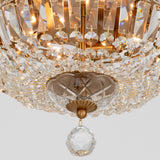 Roslyn 12'' Aged Brass Flush Mount by Crystorama