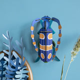 Rosalia Beetle Wall Art, styled in an interior