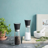 Rosendahl Grand Cru Salt Mill, Black/Steel, H: 8.1" By Rosendahl