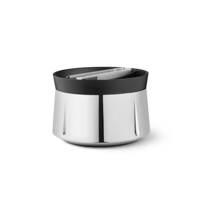 Rosendahl Grand Cru Barware Ice Bucket, Steel, H: 4.3" By Rosendahl