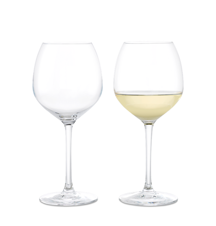 Rosendahl Premium White Wine Glass, Clear, 18.3 Oz, 2 Pcs.
