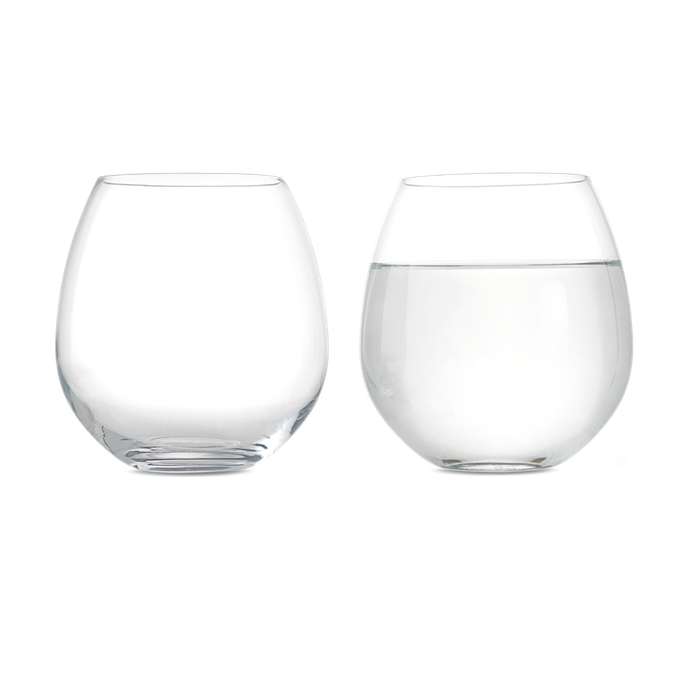 Rosendahl Premium Tumbler, Clear, 17.6 Oz, 2 Pcs. By Rosendahl