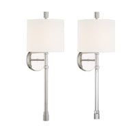 Rachel Sconce 8'' Polished Nickel