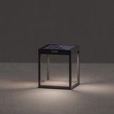 Radia Ground Solar Lantern by Zafferano, lifestyle view 1