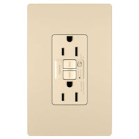 Radiant 15A Tamper-Resistant Self-Test GFCI Outlet with Audible Alarm By Legrand Radiant IV