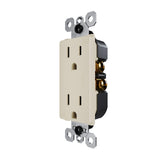 Radiant 15A Weather and Tamper Resistant Outlet in Ivory by Legrand Radiant