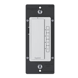 Radiant 4 Button Countdown Timer Switch in White by Legrand Radiant, alternate view 4