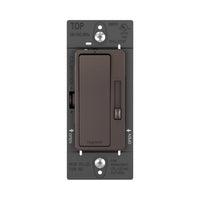 Radiant CFL-LED Dimmer in Dark Bronze by Legrand Radiant, alternate view