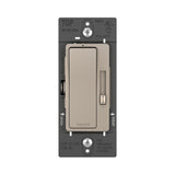 Radiant CFL-LED Dimmer in Nickel by Legrand Radiant, alternate view