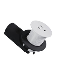 Radiant Kitchen Countertop Outlet in 15A Matte White by Legrand Radiant