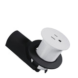 Radiant Kitchen Countertop Outlet in 15A Matte White by Legrand Radiant