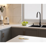 Radiant Kitchen Countertop Outlet by Legrand Radiant installed in a home setting